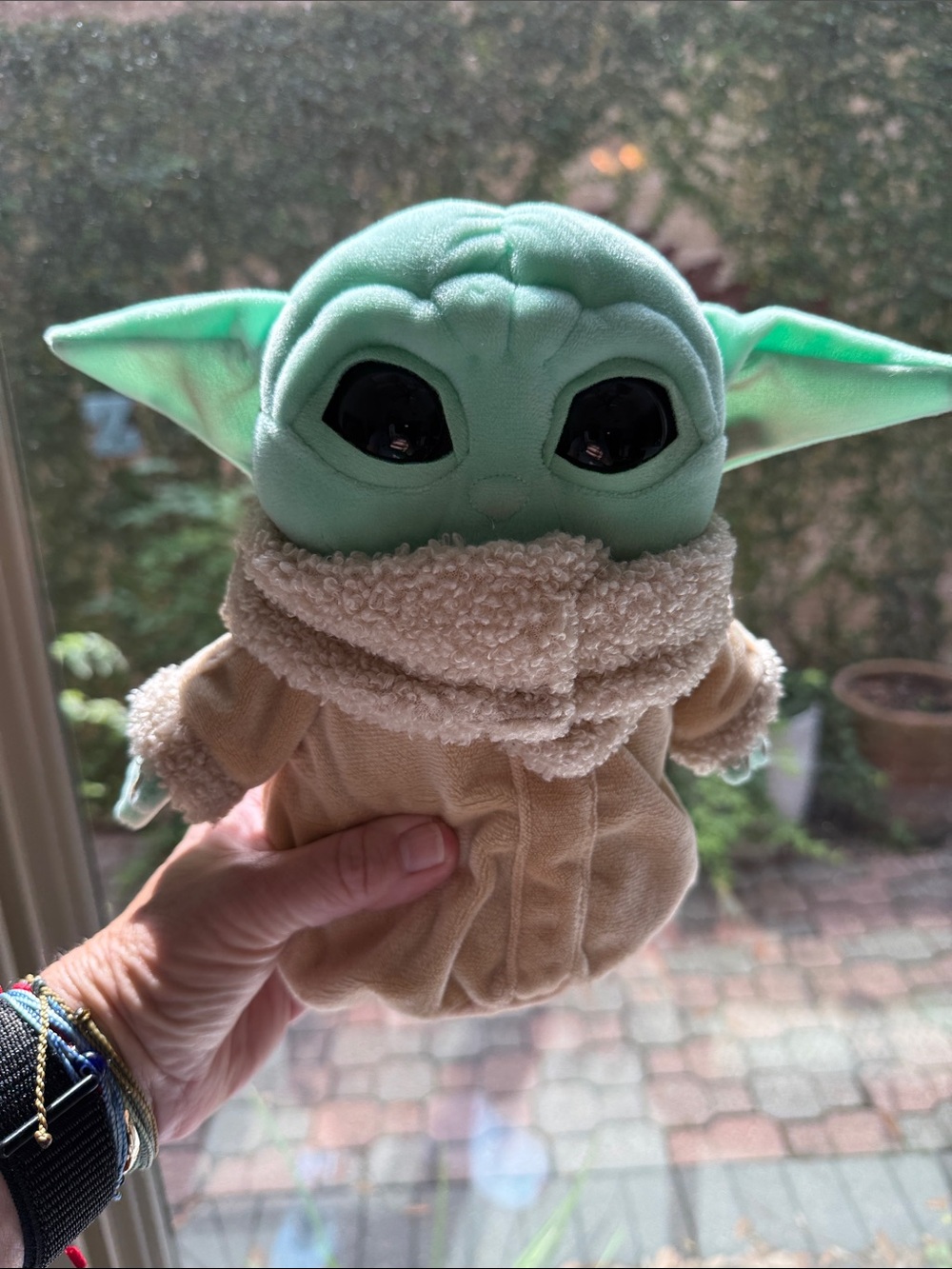 Mattel Baby Yoda (The Child) Plush in Mint Green and Tan